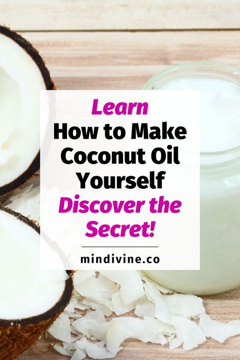 Get the scoop on how to make coconut oil at home with our easy-to-follow tutorial. From skin care to hair care, cooking to baking, the uses of coconut oil are endless. Create your own homemade coconut oil, the all-natural way. Start this exciting DIY project today! Uses Of Coconut Oil, Homemade Coconut Oil, Refined Oil, Coconut Oil Uses, Benefits Of Coconut Oil, Wellness Recipes, Easy Homemade Recipes, Homemade Recipe, Coconut Oil Hair