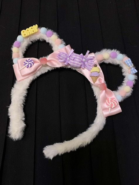 Decora Hair, Concert Headbands, Pastel Kidcore, Kawaii Decor, Kawaii Bedroom, Baby Candy, Kawaii Hairstyles, Kawaii Jewelry, Kawaii Accessories