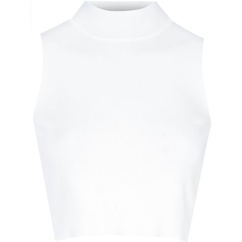 Glamorous Petite White Cropped Polo Neck Top ($6.27) ❤ liked on Polyvore featuring tops, white, white top, cropped turtleneck, sleeveless crop top, petite tops and white sleeveless top Turtleneck White, Sleeveless Turtleneck Top, Cropped Turtleneck, Cropped Polo, Turtle Neck Crop Top, Turtleneck Sleeveless, White Sleeveless Top, White Turtleneck, Sleeveless Turtleneck