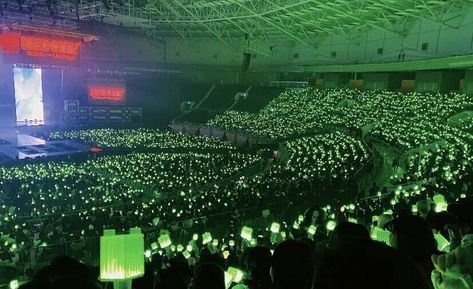 BEAUTIFUL LIME GREEN OCEAN 🌱🌱🌱🌱💚💚💚💚💚💚 #NCTzen  #NCT127 #NCT127_1stTour #THEORIGINinSEOUL_DAY1 Nctzen Aesthetic Concert, Concert Outfit Reggaeton, Background Classroom, Nct Lightstick, Nct Winwin, Green Rainbow, Green Ocean, Concert Aesthetic, Dream Concert