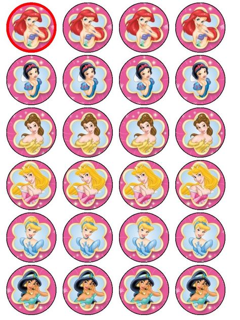 Disney Princess Cupcake Toppers, Princess Birthday Cupcakes, Disney Princess Printables, Disney Princess Cupcakes, Cupcake Toppers Free, Princess Cupcake, Disney Cupcakes, Princess Cupcake Toppers, Princess Printables