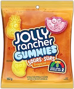 JOLLY RANCHER Gummies Sours Tropical, Mixed Fruit, Assorted Candy Gummies to Share, Snack Sized Assorted Candy, 182g : Amazon.ca: Everything Else Jolly Rancher Flavors, Jolly Rancher Hard Candy, Jolly Ranchers Candy, Chewy Candy, Kids Candy, Jolly Rancher, Sour Candy, Easter Candy, Best Candy