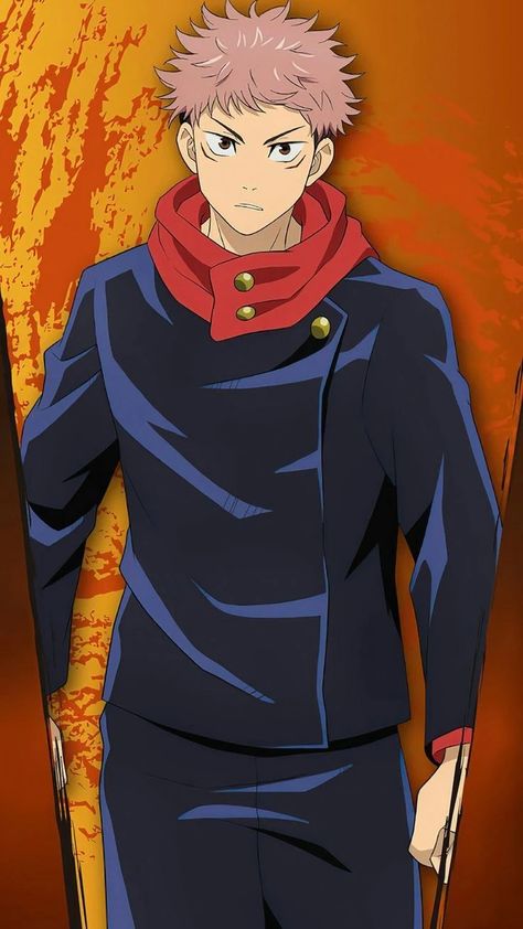 Itadori Yuuji Official Art, Jjk Guys, Hulk Character, Circus Characters, Jujutsu Kaisen Anime, Character Types, Itadori Yuji, Yuji Itadori, Horror Music