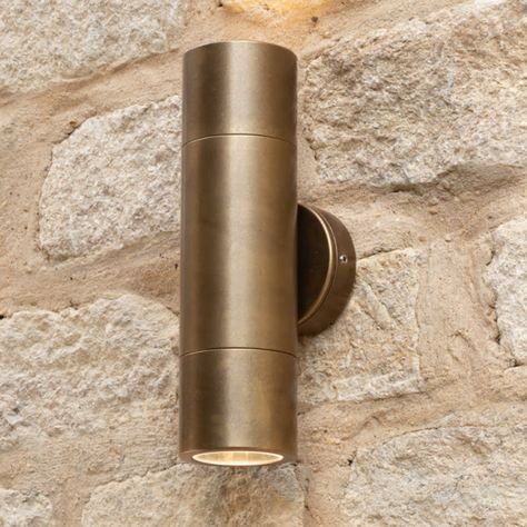 Brass Spotlights, Wall Spotlight, Up Down Wall Light, Wall Spotlights, Exterior Wall Light, Dar Lighting, Bathroom Wall Lights, Traditional Lighting, Lamp Socket