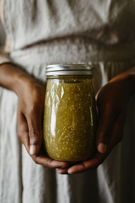 Ball Salsa Recipe, Tomatillo Salsa Canning Recipe, Salsa Verde Canning Recipe, Tomato Salsa Canning, Roasted Salsa Verde Recipe, Roasted Salsa Verde, Canned Tomatillos, Canning Green Tomatoes, Green Salsa Recipe