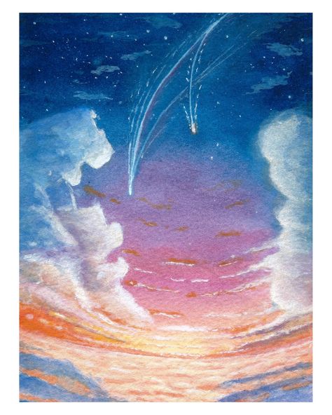 Your Name 2016, Kimi No Nawa, Anime Poster, Art Paint, Your Name, Sale Poster, Anime Art, Mural, Abstract Artwork