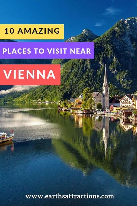 10 Amazing places to visit near Vienna, Austria. Discover the best Vienna day trips from this article. #vienna #austria #europe #daytrips Trip To Vienna, Vienna In One Day, Must See In Vienna, Day Trip From Vienna, Vienna One Day, Day Trips From Vienna, Travel Austria, Europe Trips, Visit Austria