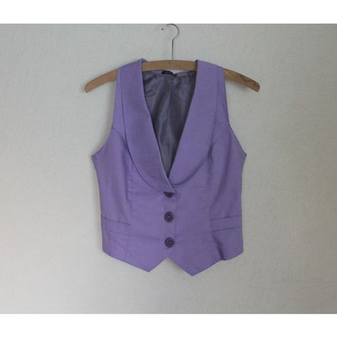 Women's Vest Violet Womens Vest Lillac Purple Waistcoat Fitted Classic... ❤ liked on Polyvore featuring outerwear, vests, vest waistcoat, fitted vest, waistcoat vest, purple waistcoat and purple vest Janet The Good Place, Purple Waistcoat, Waistcoat Outfit, Purple Vest, Vest Outfits For Women, Joker Halloween, Fitted Vest, Purple Corset, Colorful Vest