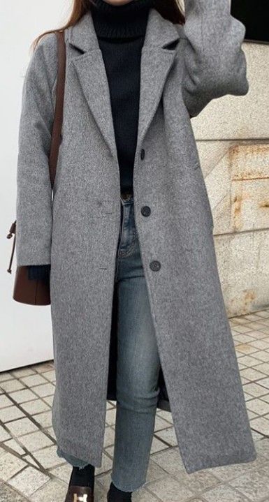 Light Grey Wool Coat Outfit, Palto Woman Winter Coats 2023, Boyfriend Coat Outfit, Palto Woman Winter Coats, Palto Woman, Grey Wool Coat Outfit, Grey Jacket Outfit, Grey Coat Outfit, Wool Coat Outfit