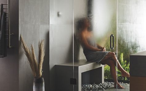 What should you consider before installing a steam shower? Here are 15 tips from MrSteam, originally shared on Houzz, amplified with more details here. Steam Room Shower, Steam Shower Enclosure, Shower Plumbing, Bathroom Exhaust, Shower Controls, Shower Installation, Bathroom Exhaust Fan, Doors And Floors, Steam Bath