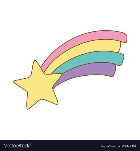 Cute Rainbow Stickers, Rainbow Vector, Unicorn Topper, Rainbow Illustration, Flower Templates Printable, Star Vector, Colorful Borders Design, Crazy Hat Day, Easy Art For Kids