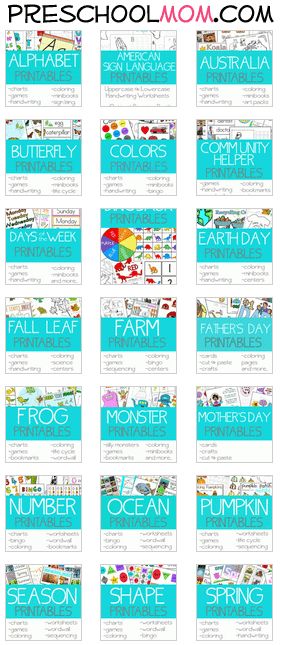 30+ Free Preschool Printables Themes Repinned by SOS Inc. Resources http://pinterest.com/sostherapy. Homeschooling Prek, Homeschooling Preschool, Homeschool Hacks, Learning Binder, Free Preschool Printables, Learning Printables, Learning Time, Preschool Printable, Tot School