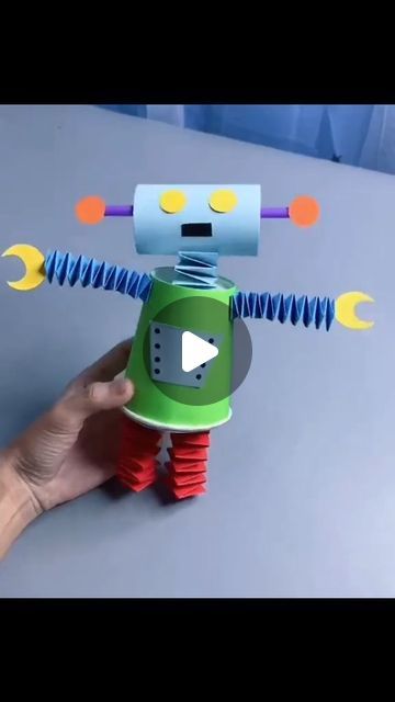 Itsy Bitsy Artsy I Art & Craft I Creative DIY on Instagram: "Transforming Trash into Treasure! 🤖 This DIY robot made from paper cup and paper is not only a fun project for kids, but also a fantastic way to teach them about recycling and creativity. 
.
.
.
.
📌 Follow me for more:
➡️ @itsy_bitsy_23
➡️ @itsy_bitsy_23
➡️ @itsy_bitsy_23
.
.
.
.
#DIYRobot #RecycledCrafts #PlasticBottleArt #CreativeKids #CraftyFun #parentchildhandmade #GreenCrafts #KidsCrafts #RobotToys #DIYToy #ArtFromWaste #ReduceReuseRecycle #CraftyKids #EcoFriendlyCrafts #TrashToTreasure #RecycledMaterials #SustainableCrafts #FunWithRecycling #CraftingWithKids #EnvironmentalArt #BottleCapArt #KidFriendlyCrafts #STEMForKids #RobotLovers #UpcycleRevolution #RecycleAndCreate #CreativeReuse #CraftingCommunity #innovativecrafts" Recycled Crafts Robot, Robot Diy Recycle, How To Make A Robot Out Of Recyclables, Diy Robot From Recycled Material, Recycled Robot Project, Recycle Robot, Recycling Projects For Kids, Homemade Robot, Ecofriendly Crafts