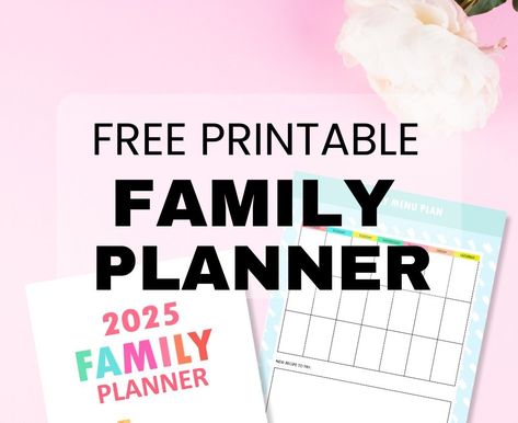 Get cute planners for the whole family! #familyplanner Family Yearly Planning, Calendar Songs, Family Planner Printables, Cute Planners, 2025 Planner, Family Planner, Cute Planner, Calendar Ideas, Family Planning