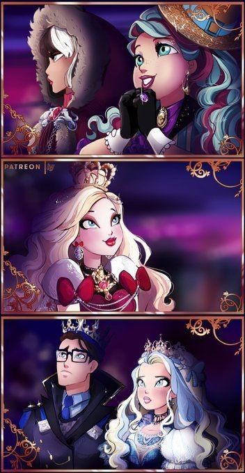 Ever After High. The school where the sons and daughters of famous fa… #generalfiction #General Fiction #amreading #books #wattpad Everafter High Fanart, Monster High And Ever After High, Ever After High Personajes, Storybook Of Legends, Ever After High Fanart, Ever After High Characters, Everafter High, Ever After High Rebels, Ever After Dolls