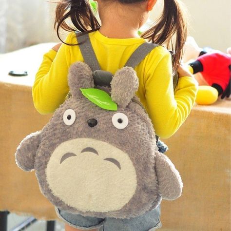 Our top picks of backpacks for children and teens that reflect Mighty Girls' diverse interests. Totoro Backpack, Soft School, Totoro Plush, Kawaii Backpack, Backpack Cute, Animal Bag, Plush Backpack, Kawaii Plush, Bag Boys