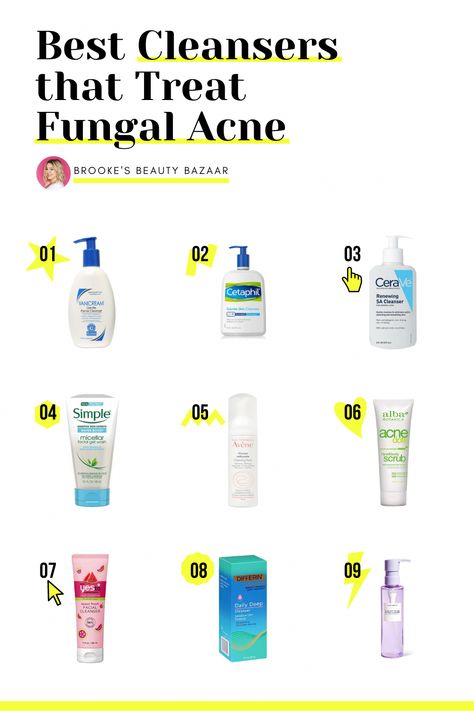 Fungal Acne Vs Bacterial Acne, Fungal Acne Safe Moisturizer, How To Treat Fungal Acne, Fungal Acne Safe Products, Closed Comedones Skin Care, Fungle Acne, Fungal Acne Skin Care Routine, Tiny Bumps On Forehead, Tiny Forehead