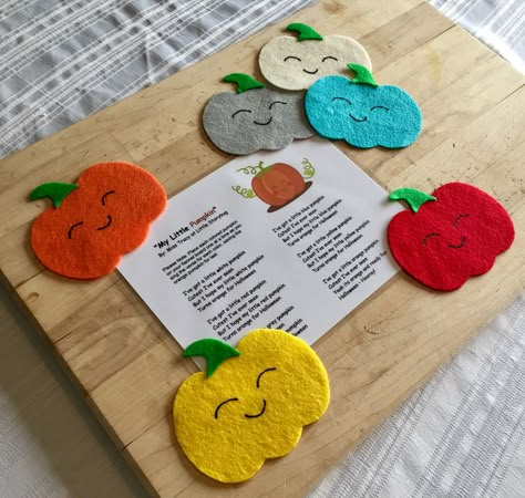 Felt Board Games, Felt Board Songs, Felt Board Activities, Flannel Board Ideas, October Preschool, Circle Time Ideas, Felt Board Ideas, Felt Story, Flannel Board Stories