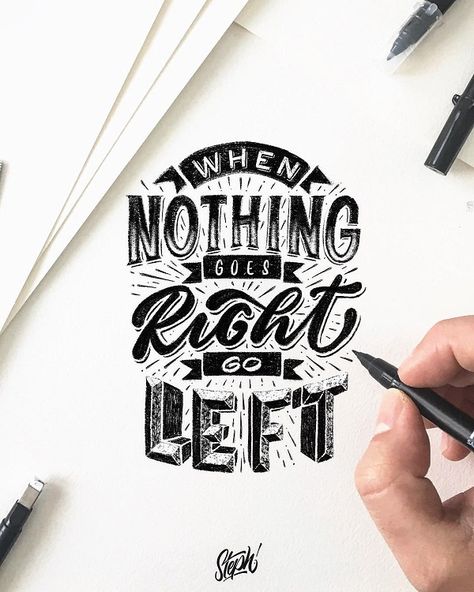 Remarkable Lettering and Typography Design - 20 Typography Design Quotes, Doodle Quotes, Typography Designs, Handlettering Quotes, Hand Lettering Inspiration, Lettering Inspiration, Beautiful Lettering, Hand Lettering Art, Hand Lettering Quotes