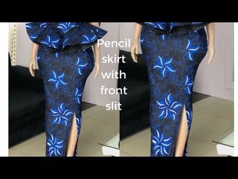 Long Pencil Skirt, A Pencil, Pencil Skirt, Pencil, Sewing, Skirt