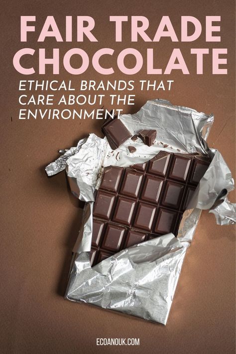 ethical chocolate packaging Fair Trade Chocolate, Fair Trade Coffee, Chocolate Brands, Ethical Brands, Chocolate Packaging, The Fair, Christmas Gifts For Women, Guilt Free, Christmas Gifts For Mom