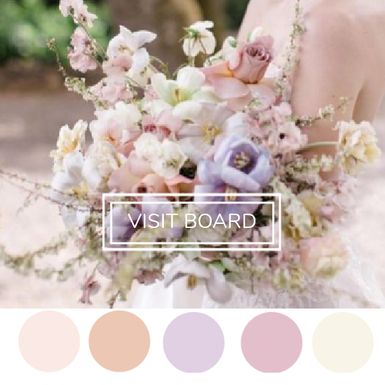 Beautiful peach, dusty orange, lavender, mauve and cream wedding floral bouquet Color Theme Wedding Colour Palettes, Mauve And Gray Wedding, Cream Wedding Color Palette, Peach Lavender Wedding, Spring Color Palette Wedding, Wildflower Color Palette, Cream Wedding Colors, Blush Pink Theme Wedding, Lavender Wedding Colors