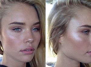 Strobing Makeup, Dewy Makeup, Braut Make-up, Natural Wedding Makeup, Dewy Skin, Glowy Makeup, Outfit Trends, Natural Beauty Tips, Natural Makeup Looks