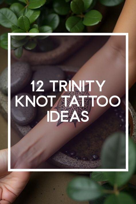 Did you know the trinity knot tattoo symbolizes unity and eternity? Dive into bold Celtic-inspired beauty and edgy designs that capture mystique, tradition, and a rebellious flair. Trinity Knot Tattoo, Knot Tattoo, Trinity Knot, The Trinity, Line Work, Ink Art, Knot, Tattoo Designs, Tattoo Ideas