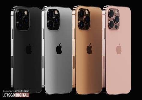 Beautiful concept video shows the iPhone 13 Pro in every color, including the all-new Sunset Gold - NotebookCheck.net News Smartphone Concept, I Phone 13 Pro, Air Jordan 1 Court Purple, Jordan 1 Court Purple, I Phone 13, Apple Phones, Apple Aesthetic, Color Concept, Dark Aesthetic Wallpaper Iphone