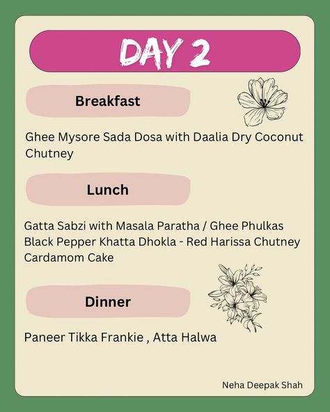 8-DAY PARYUSHAN MENU WITH SOME TIPS 😍 Paryushan stands for some of the most important practices like: - Nonviolence (Ahimsa) - Engaging in self-discipline (Sanyam) - Partial or complete fasting Penance (Tapah) - Study of Scriptures (Swadhyaya) - Introspection (Pratikraman) - Repentance (Prayaschitta) Paryushan is not just a festival to rejoice and celebrate. Instead, it is a ‘parva’ in which all Jains try to discipline themselves. People try to live with the utmost simplicity and try to p... Self Discipline, Festival