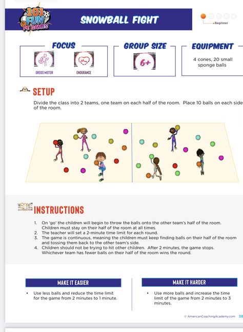 Pre K Gym Games, Throwing Games For Physical Education, Pe Games For Kids, Preschool Pe, Awana Games, Pe Games Elementary, Kids Exercise Activities, Physical Education Lesson Plans, Elementary Games