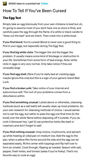 Egg Test Witchcraft, Baneful Magick Spells, Witchy Tips For Beginners, Witchy Things To Do, Hex Test, Egg Cleansing Ritual, Baby Witch Tips, Baneful Magick, Egg Cleanse