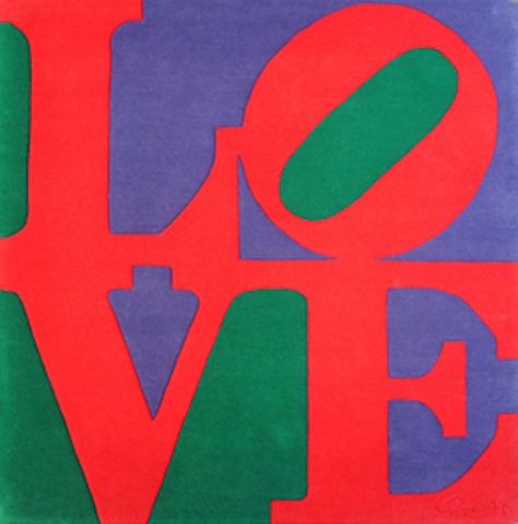 Robert Indiana Love, Indiana Love, Love Quilt, Robert Indiana, Artist Bio, Choose Love, Balloon Dog, Love Signs, Love Painting