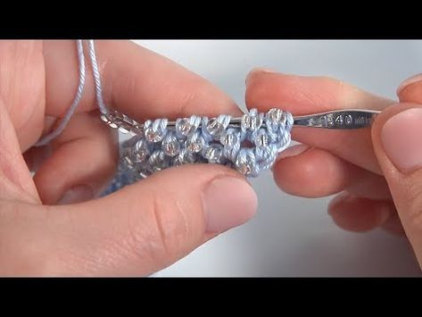 (44) Beautiful Crochet/Amazing Technique of Crocheting with BEADS/Tunisian Crochet with Beads - YouTube Crochet With Beads, Navy Cross, Beads Crochet, Beaded Projects, Crochet Shell, Jewelry Crochet, Beaded Cuff, Tunisian Crochet, Crochet Jewelry