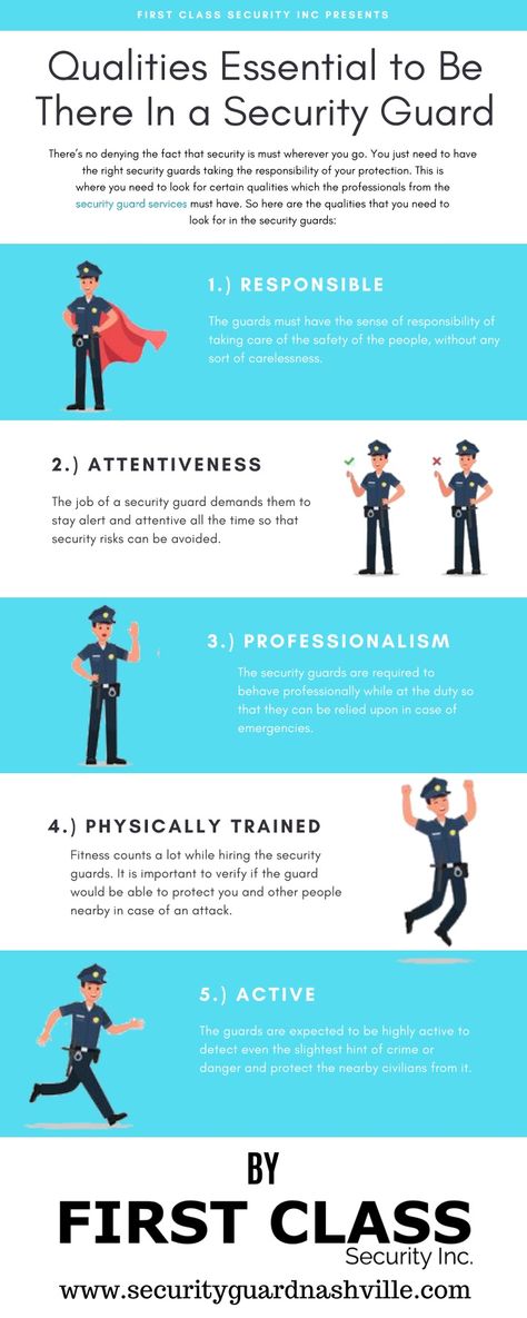 This is where you need to look for certain qualities which the professionals from the security guard services must-have. So here are the qualities that you need to look for in the security guards. Security Officer Training, Fire Safety Poster, Armed Security Guard, Security Uniforms, Arabic Clothing, Security Guard Services, Security Training, Safety Posters, Security Tips