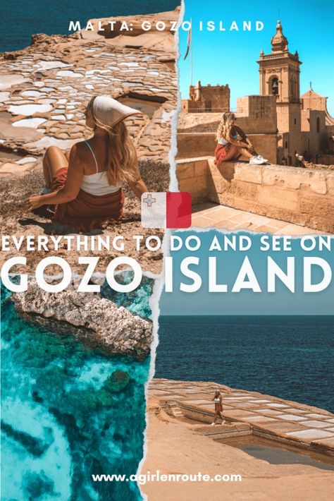 Ultimate Gozo Guide: Why You Need to Visit Malta’s Stunning Sister Island – A Girl En Route Gozo Island Malta, Malta Holiday, Gozo Island, Travel Malta, Malta Travel Guide, Gozo Malta, Malta Beaches, Maltese Islands, Malta Gozo