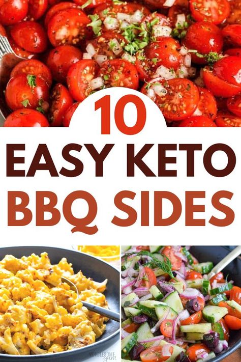 Healthy Cookout Side Dishes, Cookout Recipes Sides, Side Dishes For Summer, Easy Keto Side Dishes, Healthy Bbq Side Dishes, Summer Cookout Side Dishes, Easy Cookout Side Dishes, Healthy Cookout, Kid Chores