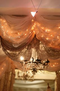 Some Recent Pictures Of The Sheelin Lace Shop To Browse Over                                                                              ... Draped Tapestry Ceiling, Lace Ceiling Draping, Cloth Ceiling Ideas, Lace Ceiling, Drapery Ceiling, Tent Ceiling, Ceiling Tapestry, Tent Draping, Maid's Room