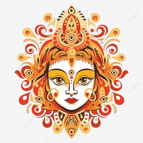 durga puja decorative element durga religion indian png Transparent Image, Durga Puja, Design Background, Png Transparent, Free Png, Png Image, Geometric Design, Graphic Resources, Free Download