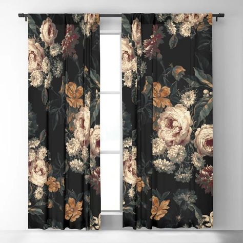 Corner Couch, Midnight Garden, Bedroom Furnishings, Magical Garden, Peach Roses, Household Furniture, Blackout Windows, Pillows And Throws, Blackout Curtain