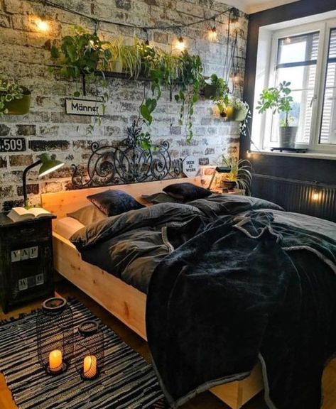 Bojo Style, Plant Rooms, Bungalow Ideas, Teenage Room Decor, Design Ložnic, Beautiful Beds, Interior Design Per La Casa, Cute Dorm Rooms, Student House