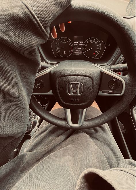 Honda Steering Wheel Aesthetic, New Honda Aesthetic, Learn To Drive Aesthetic, Learning How To Drive Aesthetic, Learning To Drive Aesthetic, Car Driving Aesthetic, Honda Aesthetic, Honda Inspire, Drive Aesthetic