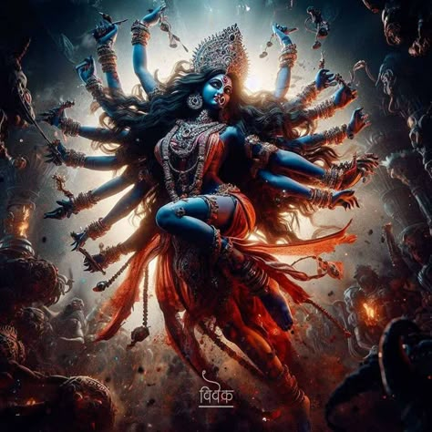 Maa Pic Hd, Durga Maa Pic, Durga Maa Art, Hindu God Images, Maa Pic, Kali Picture, Saraswati Painting, Goddess Kali Images, Kali Maa