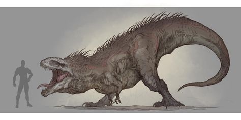 Fantasy Dinosaur Concept Art, Fantasy Dinosaur Art, Dinosaur Concept Art, Desert Monster, Fantasy Dinosaur, Monster Artwork, Mythical Creatures Fantasy, Dinosaur Drawing, Dinosaur Illustration