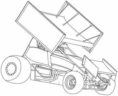 Car Crafts, Race Car Coloring Pages, Car Coloring Pages, Racing Tattoos, Dirt Track Cars, Racing Quotes, Sprint Car Racing, Car Pattern, Crop Pictures