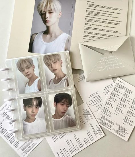 Photocard Collection Aesthetic, Kpop Photocards Aesthetic, Taehyun Photocard, Photo Card Ideas, Kpop Photocard Binder, Photocard Ideas, Photocard Aesthetic, Pc Photo, Cute Journals