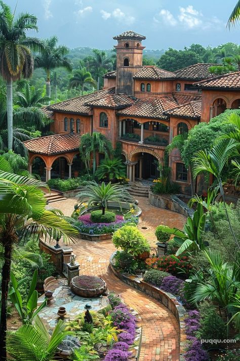 Tropical Landscape Design, Landscape Design Ideas, Spring Porch Decor, Tropical Landscape, Outdoor Paradise, Vintage Inspired Decor, Outdoor Retreat, Tropical Landscaping, Outdoor Oasis