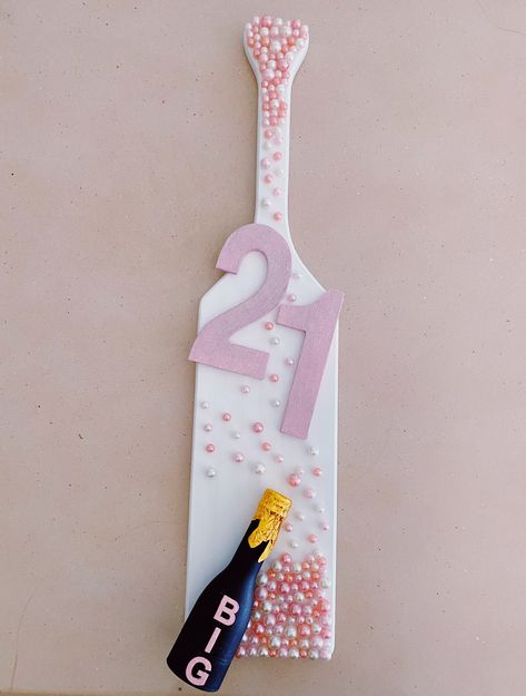 Pearl Sorority Paddle, 21 Paddles Sorority, 21st Paddle Ideas, Sorority 21 Paddles, 21st Sorority Paddles, 21st Birthday Paddle Sorority, 21 Paddle Sorority, 21 Paddle, 21st Paddle