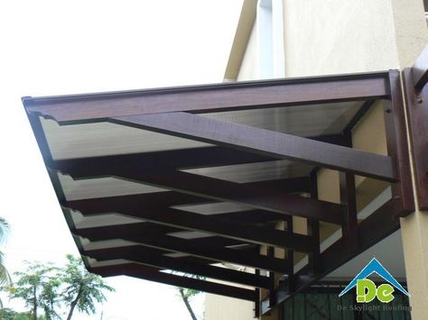 Diy Outdoor Curtains, Canopy Ideas, Awning Roof, House Awnings, Beds Ideas, Metal Awning, Window Canopy, Canopy Beds, Canopy Architecture