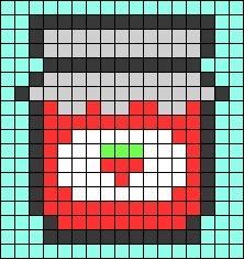 Pixel Art Tiny, Pixel Art Ideas Creative, Tiny Pixel Art, Small Pixel Art, Make Friendship Bracelets, Doodle Frame, Easy Perler Beads Ideas, Tiny Cross Stitch, Easy Pixel Art